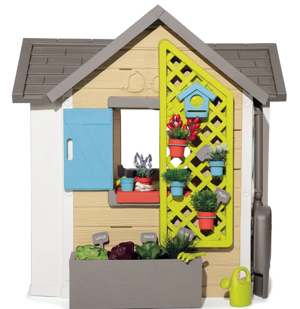 Smoby Garden House Con Accessori Per Il Giardinaggio, 7600810405