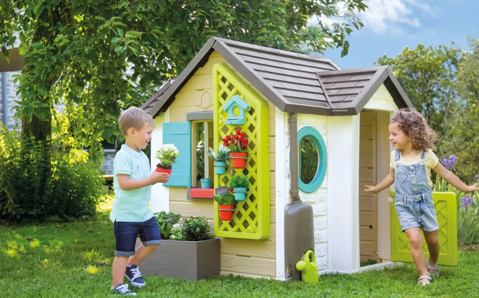 Smoby Garden House Con Accessori Per Il Giardinaggio, 7600810405