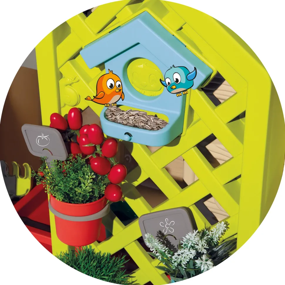 Smoby Garden House Con Accessori Per Il Giardinaggio, 7600810405