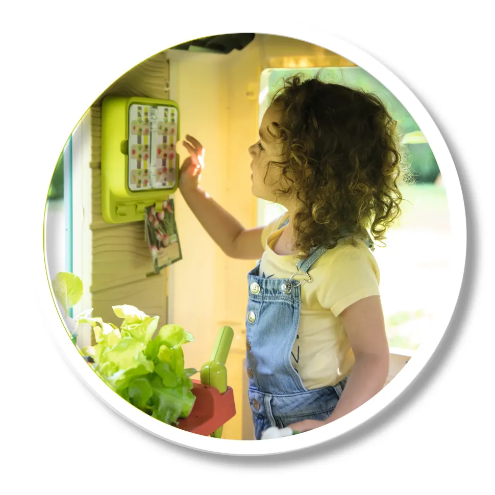 Smoby Garden House Con Accessori Per Il Giardinaggio, 7600810405