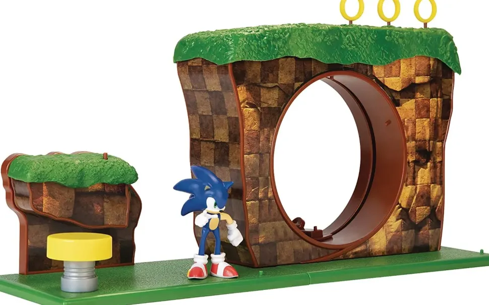 Sonic Green Hill Zone Playset