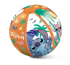 Stitch Beach Ball Pallone Da Spiaggia Colorato Gonfiabile Ideale Per Giocarci In Acqua Adatto A Bambini / Ragazzi / Adulti 50 Cm. Di Diametro