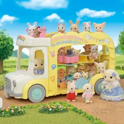 Sylvanian Families Asilo Il Bus Arcobaleno Sole