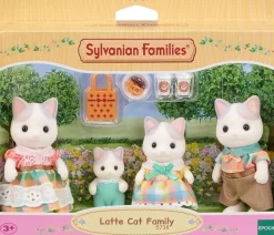 Sylvanian Families Famiglia Gatto Latte Personaggi Collezionabili Del Mondo Sf