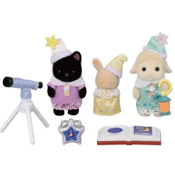 Sylvanian Families Personaggi Collezionabili Amici Dell'Asilo Trio Pigiama Party