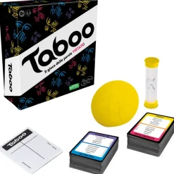 Taboo, Gioco Da Tavolo, Giochi Con Parole Da Indovinare Per Adulti E Adolescenti Dai 13 Anni In Su, Giochi Per Le Feste Per 4 O Piu Giocatori