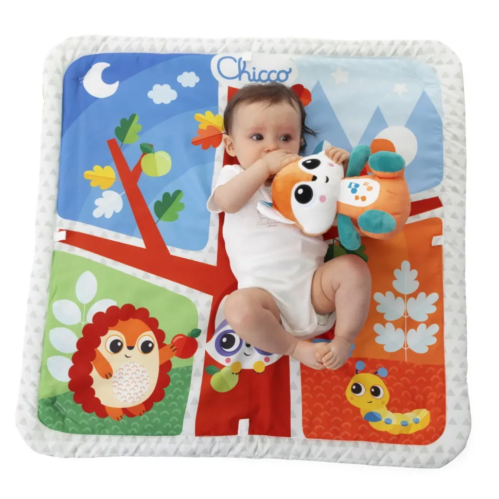 Tappeto Con Archi Foresta Magica, 0 Mesi+, Con Peluche Interattivo