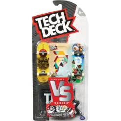 Tech Deck |Confezione Versus Con 2 Skate E Ostacolo