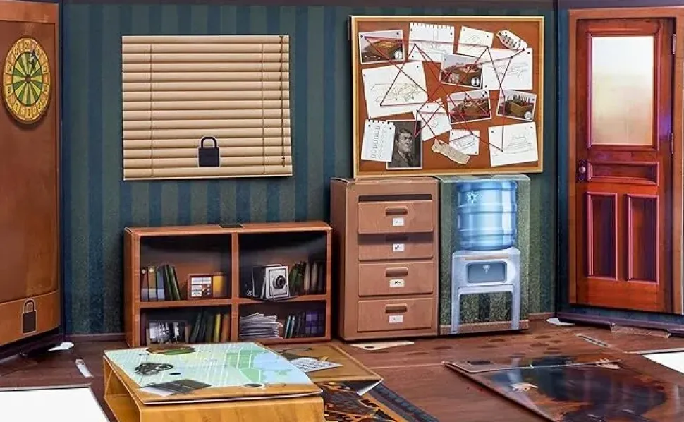 Thinkfun Escape The Room: Omicidio Di Mafia, Gioco Di Logica Da Tavolo Per Adulti, 13 Giocatori, Eta 14+ Anni