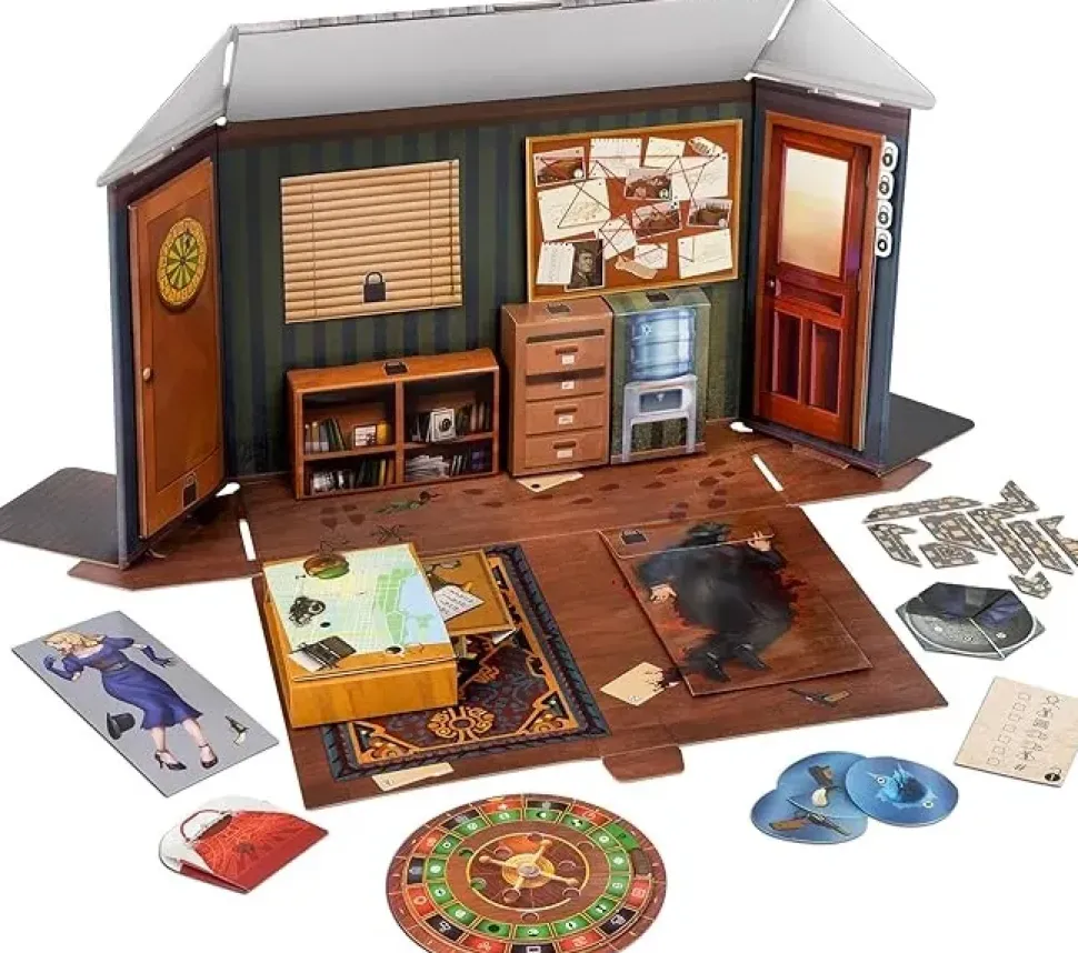 Thinkfun Escape The Room: Omicidio Di Mafia, Gioco Di Logica Da Tavolo Per Adulti, 13 Giocatori, Eta 14+ Anni