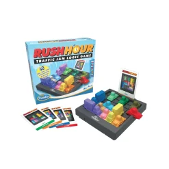 Thinkfun Rush Hour Scappa Dagli Ingorghi, Gioco Da Tavolo, Da 1 A 4 Giocatori, 8+ Anni