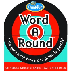 Thinkfun Word A Round, Gioco Di Carte Per Bambini, Parole E Abilita Linguistiche, Eta 10+ Anni