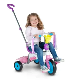 Triciclo 3In1 Smartrike Breeze, Ideale Da 15 A 36 Mesi, Sistema Di Guida Touch Steering, Ammortizzatori Brevettati Per Il Massimo Comfort Versione Unicorno