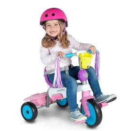 Triciclo 3In1 Smartrike Breeze, Ideale Da 15 A 36 Mesi, Sistema Di Guida Touch Steering, Ammortizzatori Brevettati Per Il Massimo Comfort Versione Unicorno