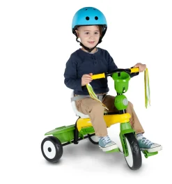 Triciclo 3In1 Smartrike Breeze, Ideale Da 15 A 36 Mesi, Sistema Di Guida Touch Steering, Ammortizzatori Brevettati Per Il Massimo Comfort Versione Dinosauro