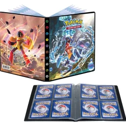 Ultra Pro Pokemon Portfolio 4 Tasche 12 Pagine Scarlatto E Violetto Paradosso Temporale