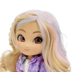 Unique Eyes Bambola Articolata 25Cm, Con Occhi Grandi Magici E Profondi, Segue Il Tuo Sguardo, Rebecca Fashion Doll Cantante Estroversa