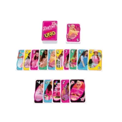 Uno Barbie The Movie Gioco Di Carte Uno Ispirato Al Film Di Barbie, Per Serate Di Gioco In Famiglia E Feste Tra Amici, 7+ Anni, Hpy59