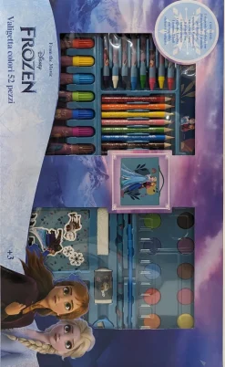Valigetta Dei Colori Da 52 Pezzi Disney Frozen In Scatola Vetrina