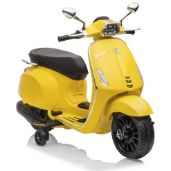 Vespa Elettrica Per Bambini Piaggio 12V Giallo Sole