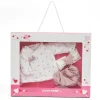 Vestito Bebe Reborn 45 Cm Con Decorazioni A Cuore