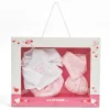 Vestito Bebe Reborn 45 Cm Con Chiusura A Portafoglio E Ricamo