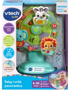 Vtech Baby Ruota Panoramica, Una Ruota Panoramica Interattiva Per Imparare Girando E Divertendosi!