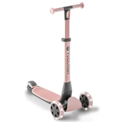 Yglider Nua Lo Scooter A 3 Ruote Pieghevole Premium Con Ruote Luminose Da 127 Mm E Gancio Da Parete Per Bambini Dai 3 Anni In Su